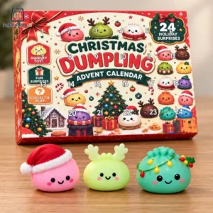2026 Christmas Dumpling Advent Calendar Christmas dumpling advent calendar with 24 surprise figurines