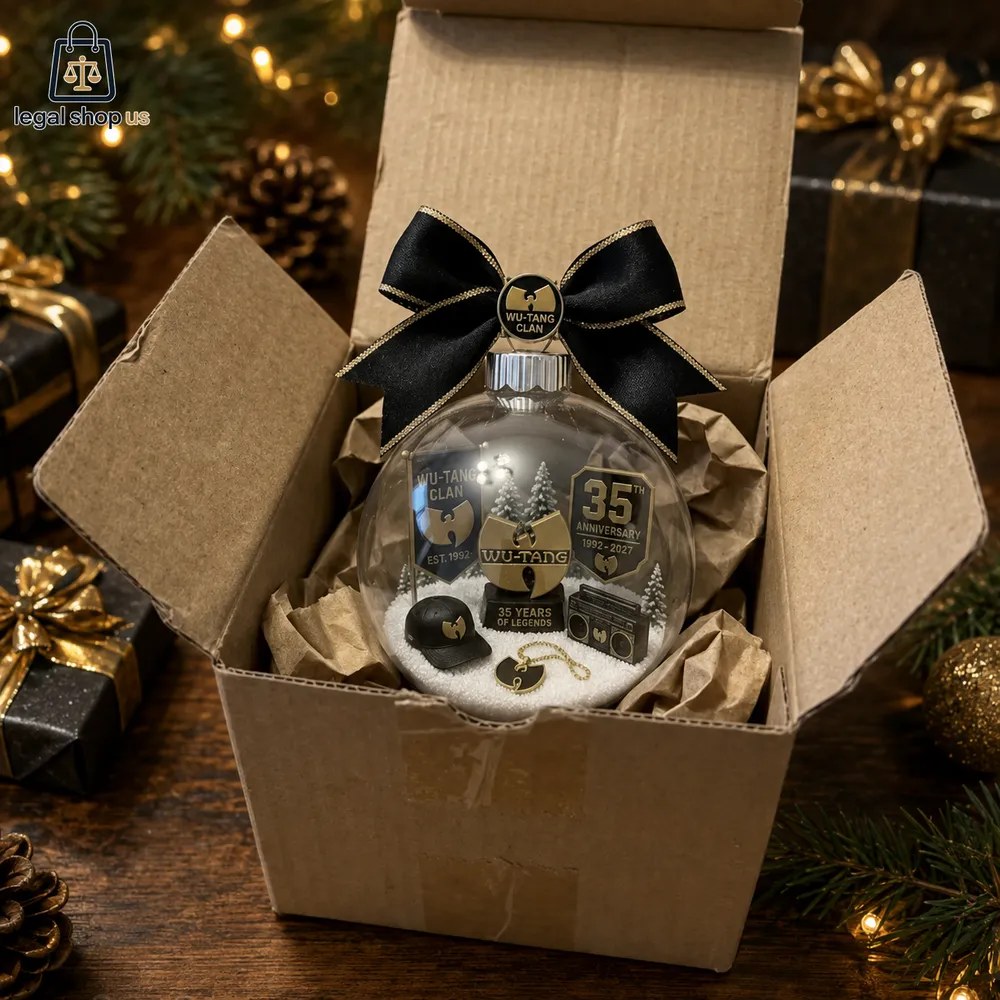 Wu Tang Clan 35Th Anniversary 1992-2027 Ornament-Legalshopus