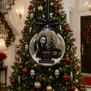 Scream 30Th Anniversary 1996-2026 Christmas Ornament 2026-Legalshopus