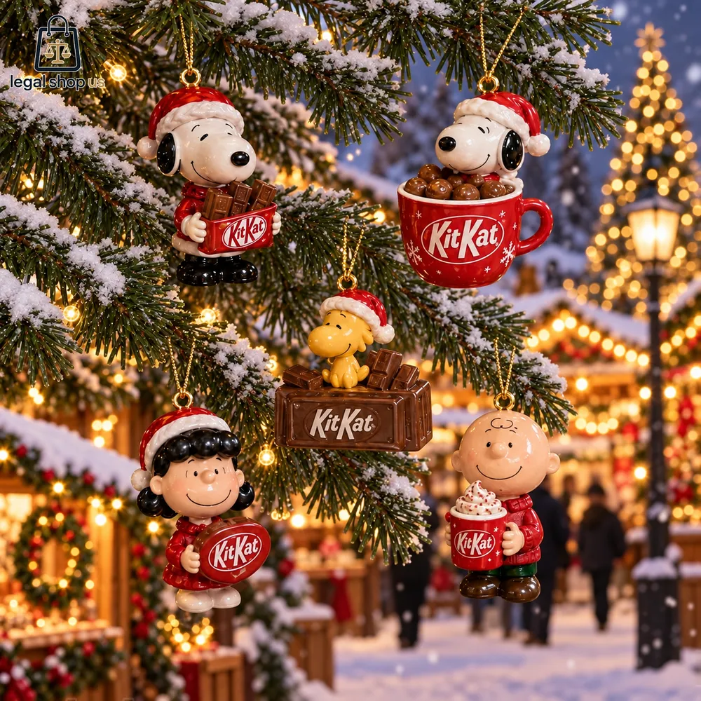 Snoopy Kitkat Christmas Countdown 2026 Advent Calendar-Legalshopus