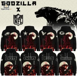 All NFL Teams x Godzilla Limited Edition Hoodie 2026