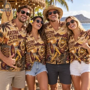 Arizona State Sun Devils Tropical Island Hawaiian Shirt