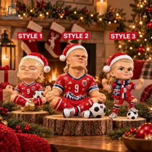 Erling Haaland Christmas 2026 Ornament