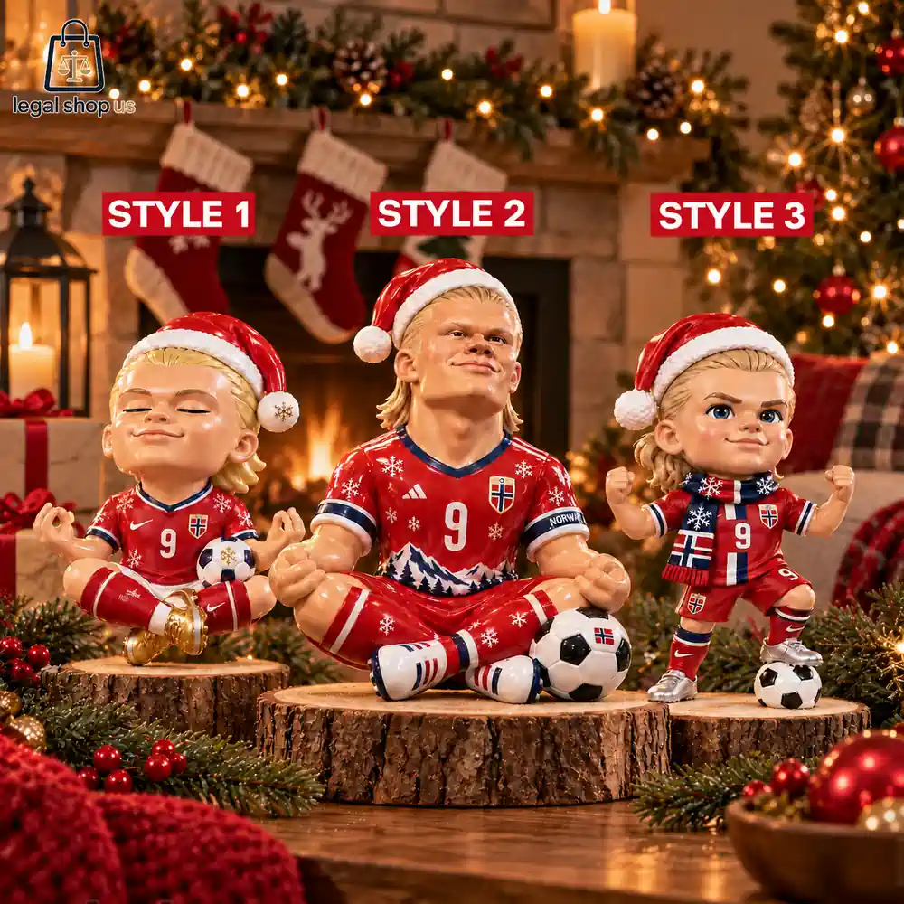 Erling Haaland Christmas 2026 Ornament Erling Haaland Christmas 2026 Ornament