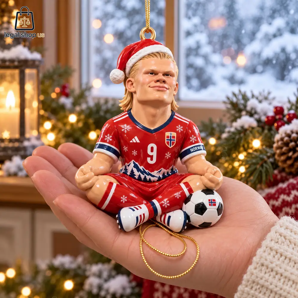 Erling Haaland Christmas 2026 Ornament Erling Haaland Christmas 2026 Ornament