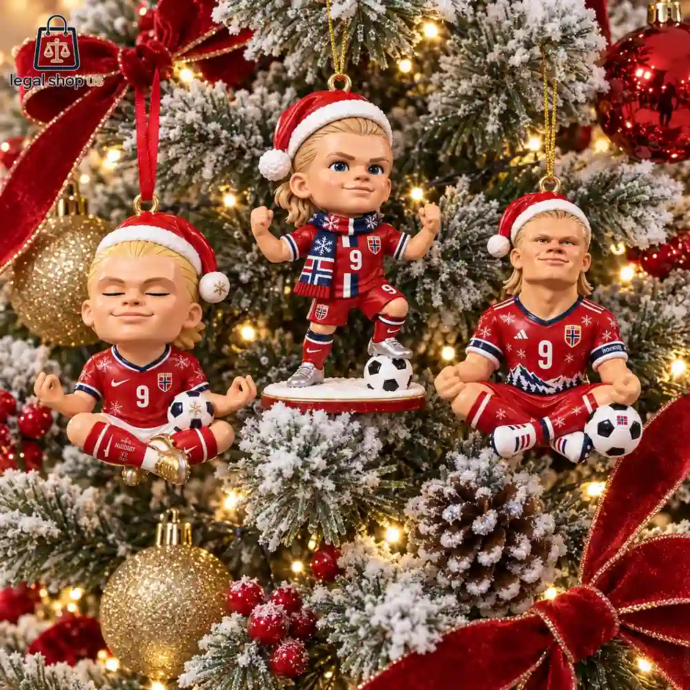 Erling Haaland Christmas 2026 Ornament Erling Haaland Christmas 2026 Ornament