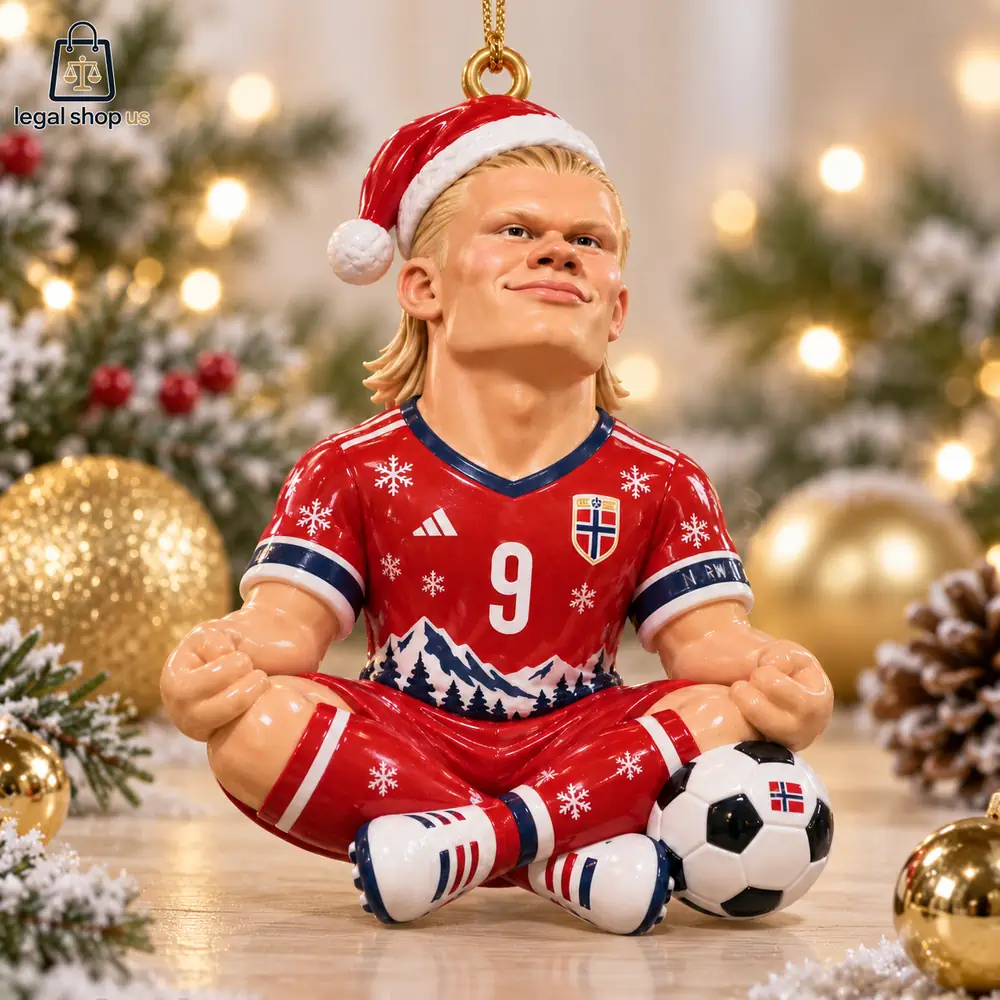 Erling Haaland Christmas 2026 Ornament Erling Haaland Christmas 2026 Ornament