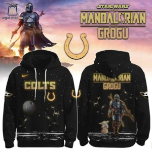 Star Wars The Mandalorian and Grogu Indianapolis Colts hoodie
