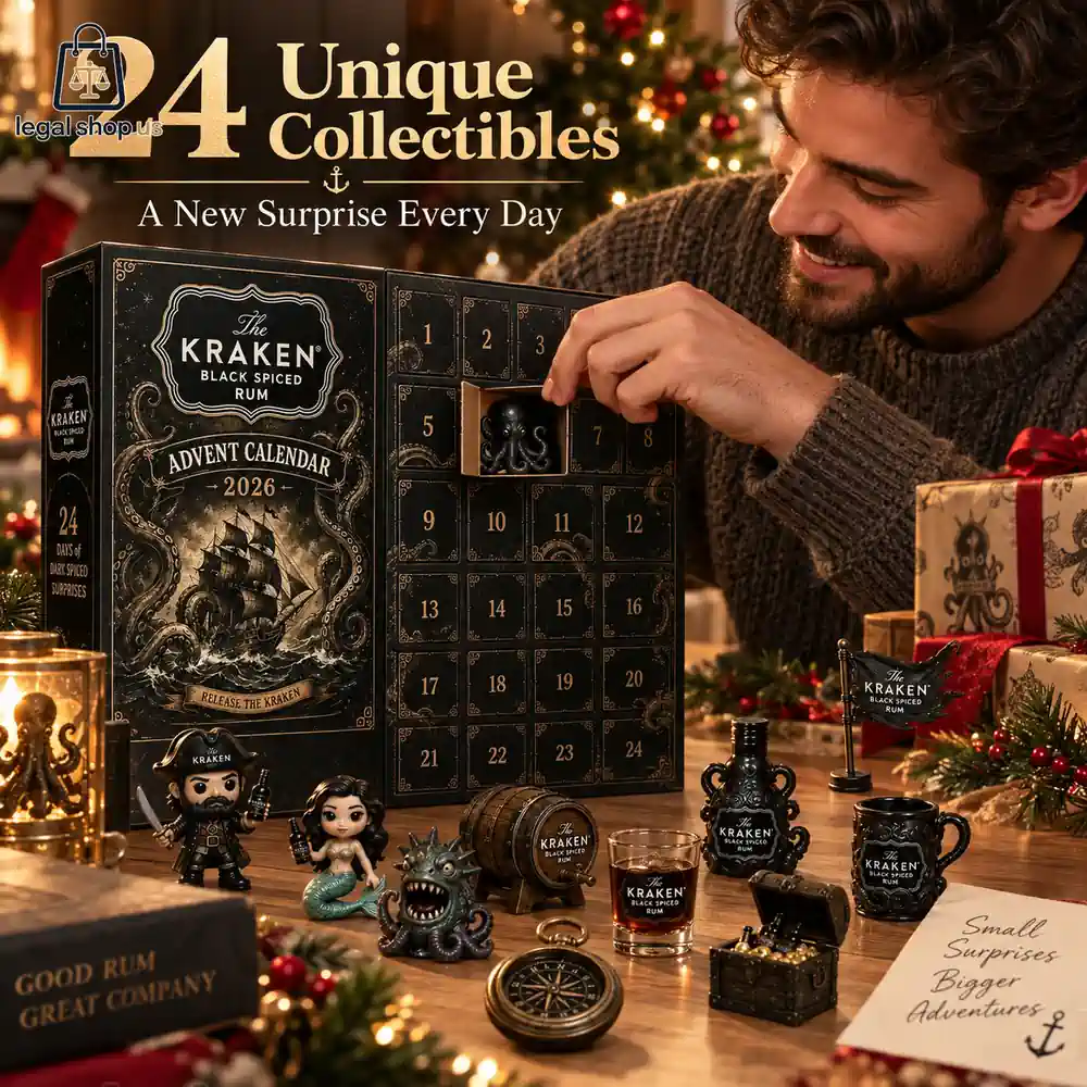 The Kraken Black Spiced Rum Advent Calendar 2026-Legalshopus