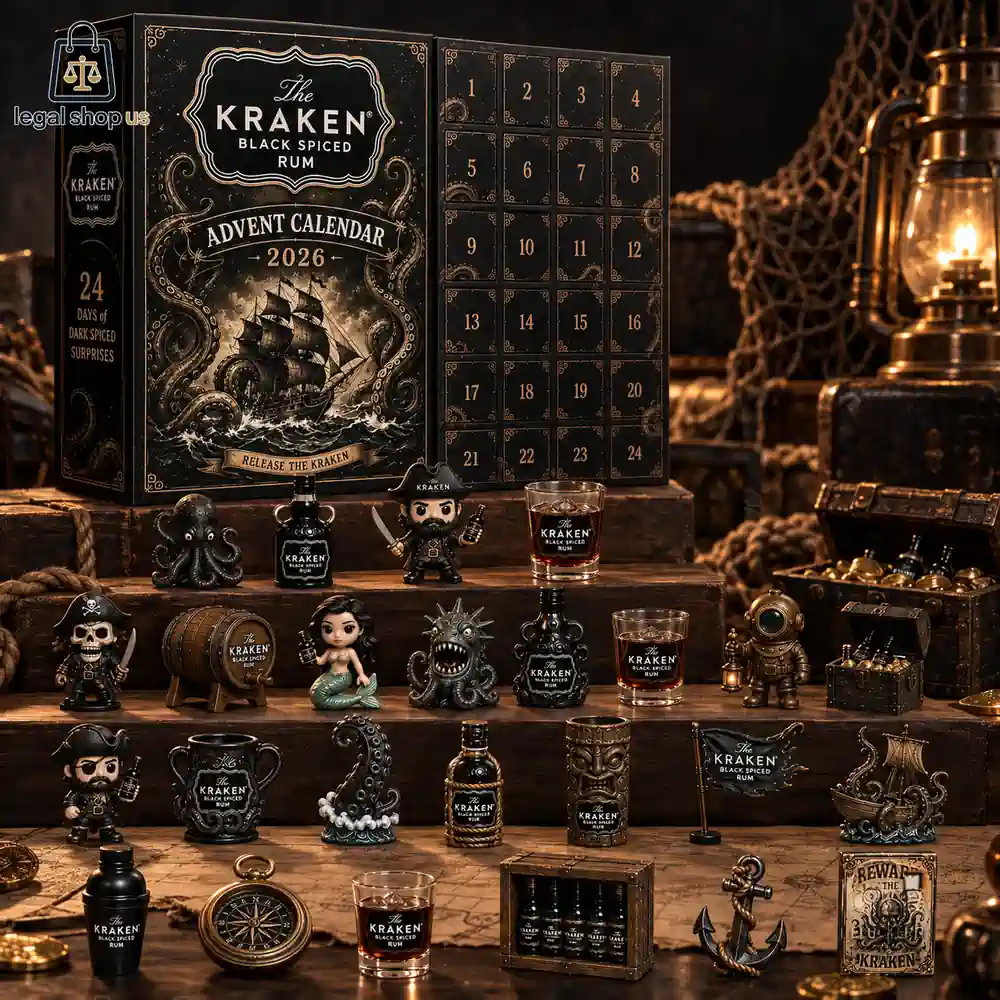 The Kraken Black Spiced Rum Advent Calendar 2026-Legalshopus