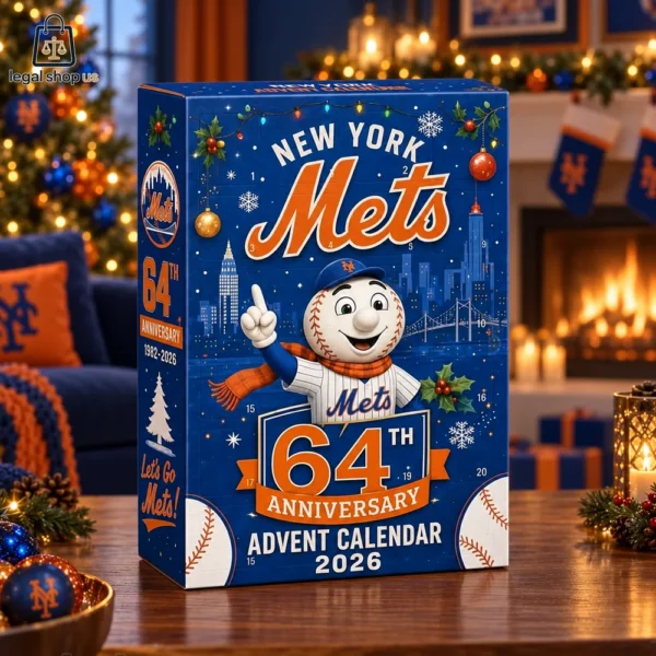 New York Mets 64Th Anniversary 2026 Advent Calendar-Legalshopus