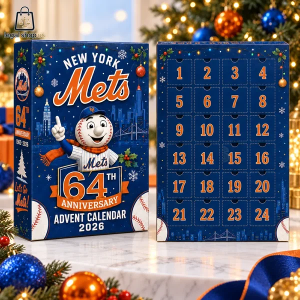 「Very Merry time in New York」セット New York Mets 64Th Anniversary 2026 Advent Calendar-Legalshopus