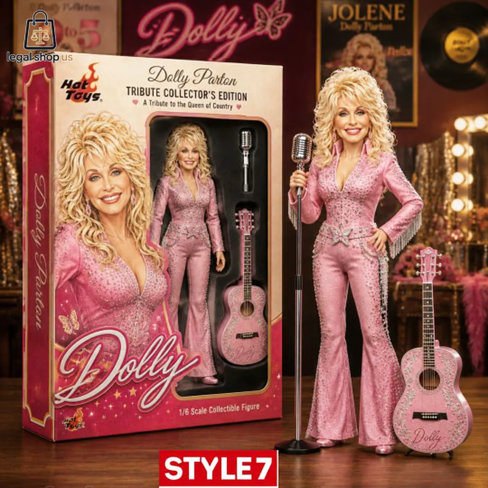 Dolly Parton Queen Of Country In Loving Memory 1946-2026 Hot Toys
