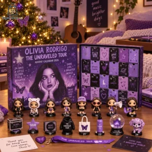 Olivia Rodrigo The Unraveled Tour Advent Calendar 2026-Legalshopus