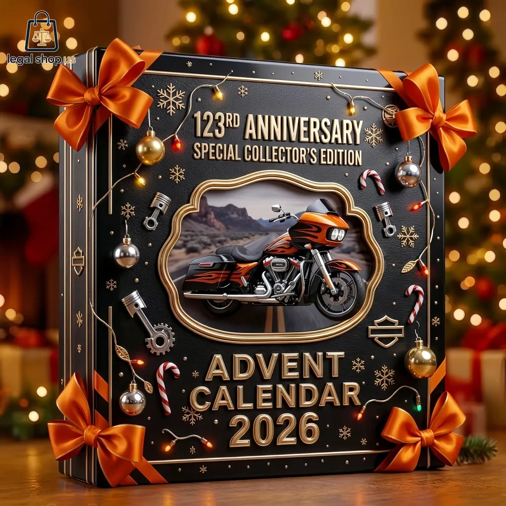 Harley-Davidson 123rd Anniversary Advent Calendar 2026-Legalshopus