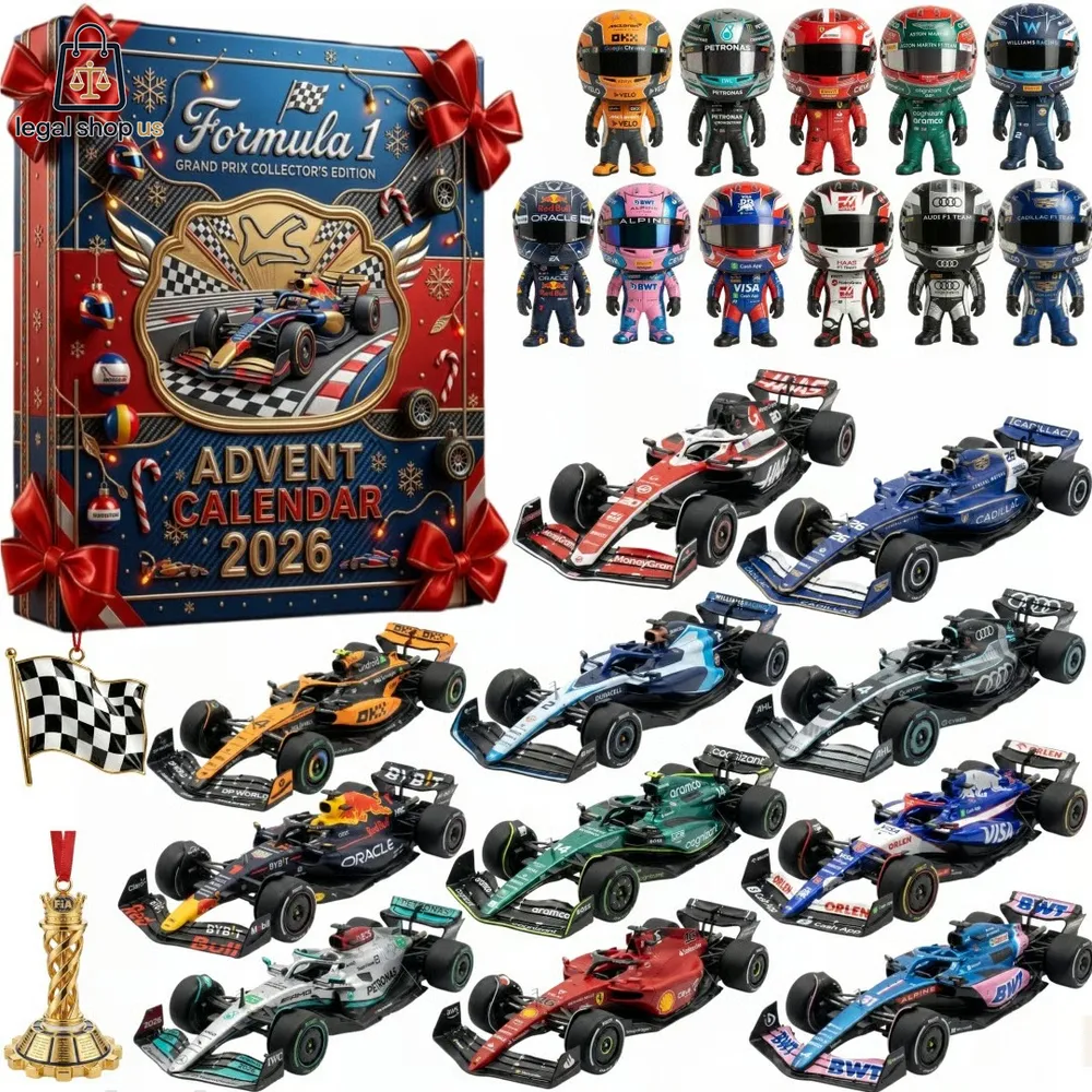 THE GRAND PRIX 2026 カレンダー 12個 Formula 1 Grand Prix Advent Calendar 2026-Legalshopus