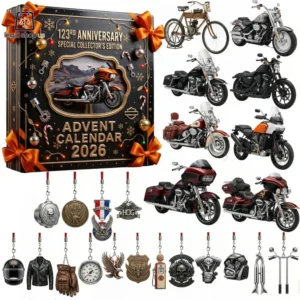 Harley-Davidson 123rd Anniversary Advent Calendar 2026-Legalshopus