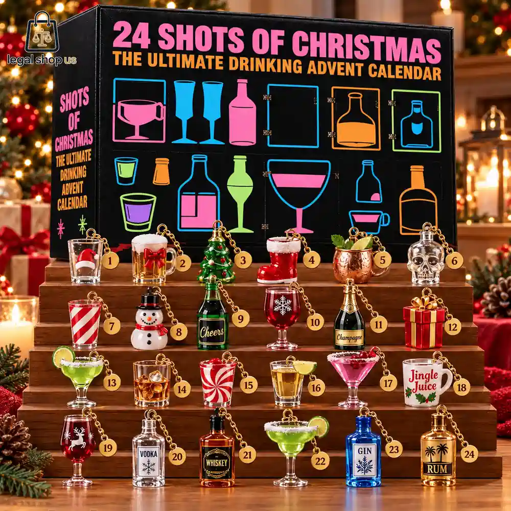 24 Shots of Christmas The Ultimate Drinking Advent Calendar 2026