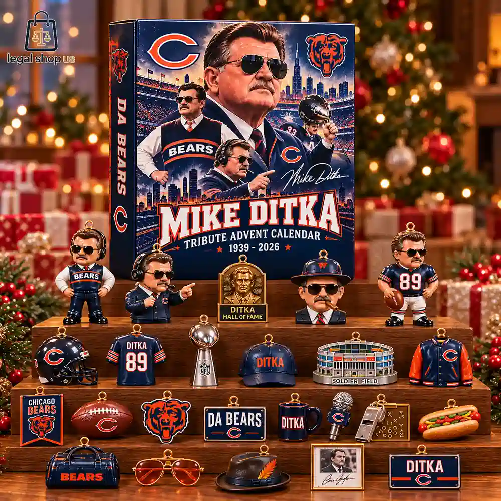 Mike Ditka Tribute Advent Calendar 1939–2026-Legalshopus