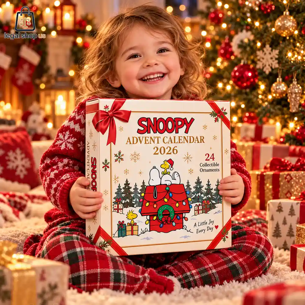 Snoopy Peanuts 2026 Christmas Advent Calendar-Legalshopus