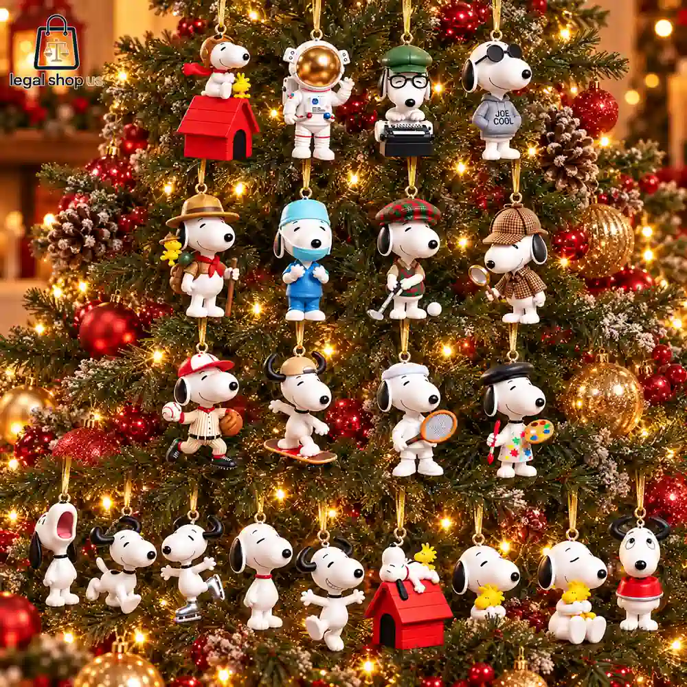 Snoopy Peanuts 2026 Christmas Advent Calendar-Legalshopus