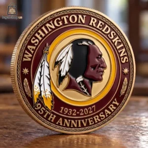 Washington Redskins 95th Anniversary Commemorative Coin (1932-2027)